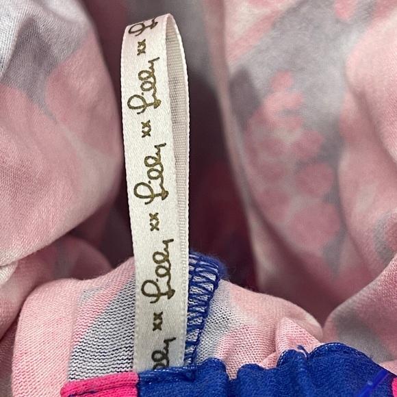 Lilly Pulitzer Meridian Strapless Midi Dress Ikat Blue Mocean Style 29525 Small - Picture 7 of 9